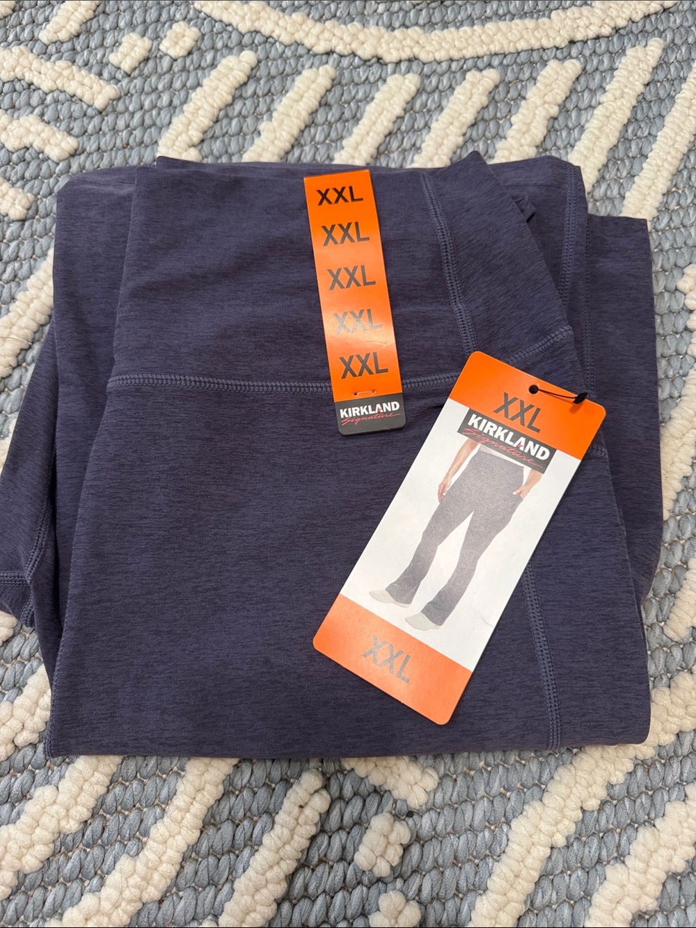 Kirkland Signature NWT Brushed Mini Flare Yoga Pants Leggings XXL 31" Inseam